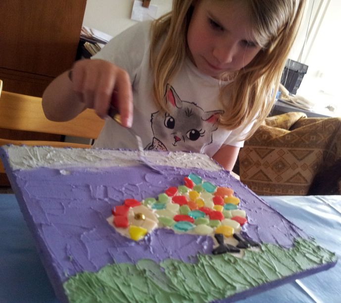 atelier Papilio mosaïque enfants
