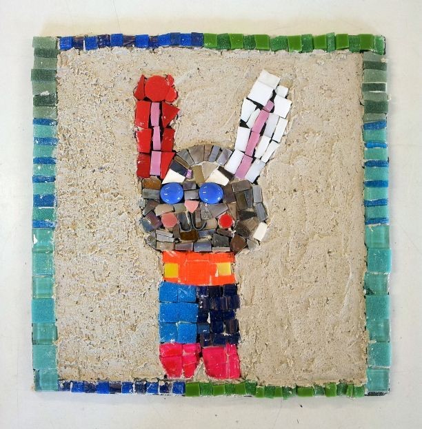 atelier papilio mosaique Charlotte 7ans 30_07_2015