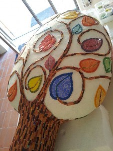 Mosaïque en volume
